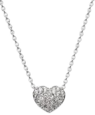 the crystal heart necklace