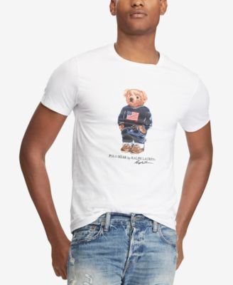 Custom Slim Fit Polo Bear T-Shirt 
