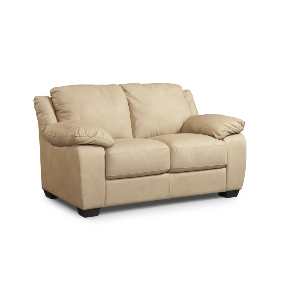 Blair Leather Loveseat, 63W x 38D x 36H