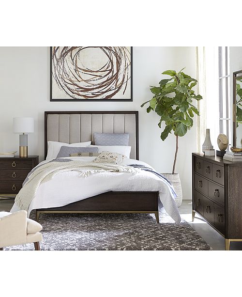 Furniture Ethan Upholstered Bedroom Furniture Collection Created For Macy S Reviews Furniture Macy S