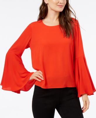vince camuto bell sleeve top