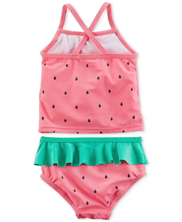 Carter's 2-Pc. Strawberry Swimsuit, Baby Girls & Reviews - Swimwear ...