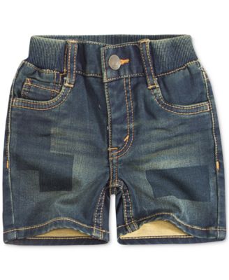 baby boy blue jean shorts