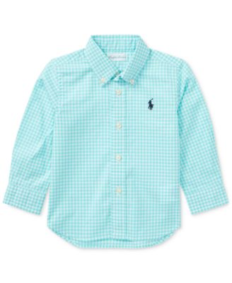 baby gingham shirt