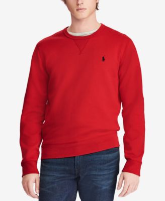 polo double knit sweatshirt