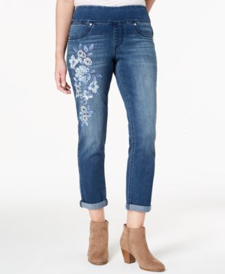 style and co pull on jeans