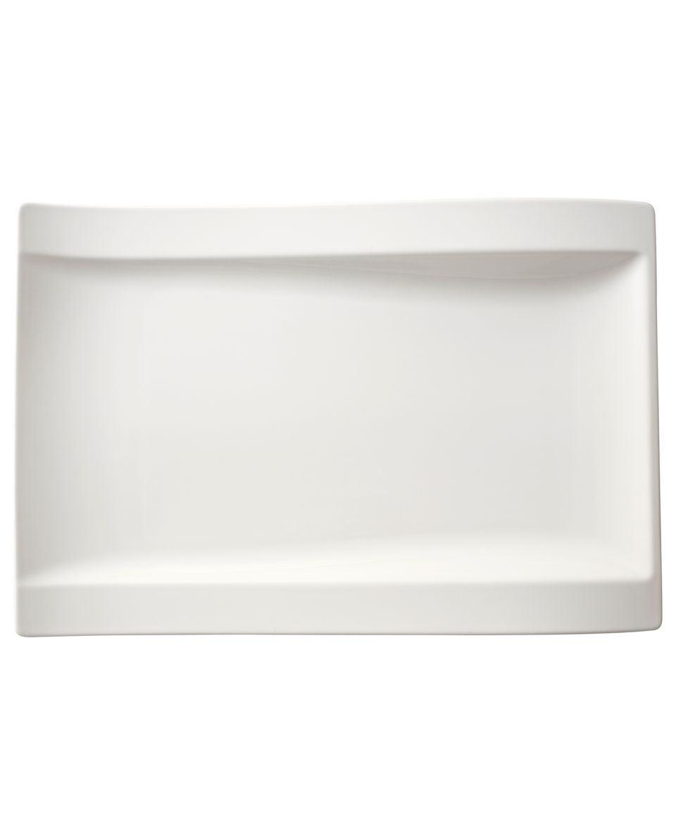 Villeroy & Boch Dinnerware, New Wave Large Rectangular Salad Plate