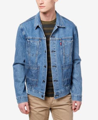 levi's altered trucker