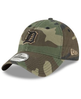 camo detroit hat