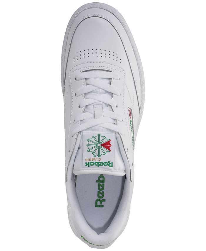 Reebok Men's Club C 85 Casual Sneakers from Finish Line & Reviews ...