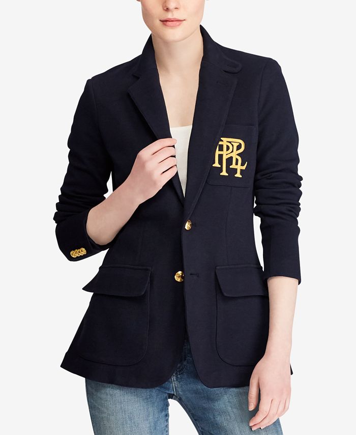Polo Ralph Lauren CustomFit Fleece Blazer & Reviews Jackets