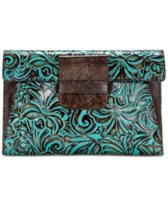 patricia nash turquoise purse