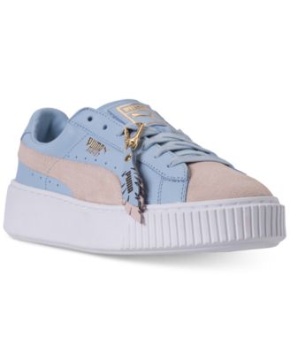 puma women's basket platform sneaker