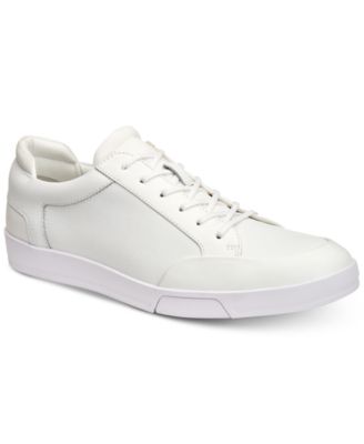 calvin klein leather sneakers