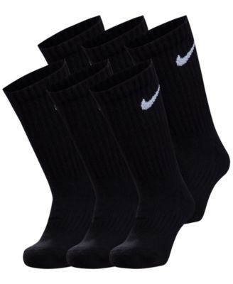 boys black nike socks
