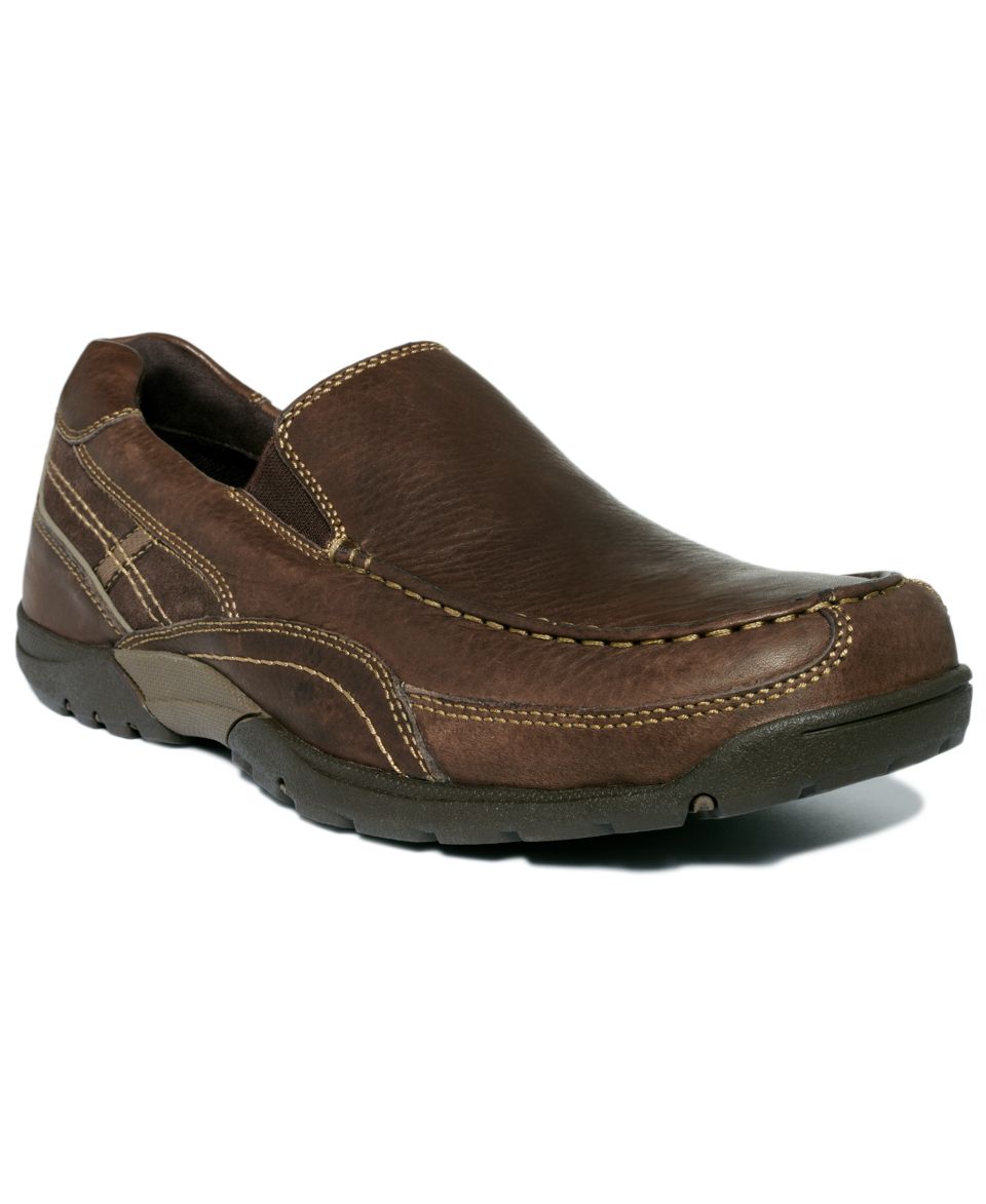 Clarks Shoes, Escalade Burnished Loafers   Mens Shoes