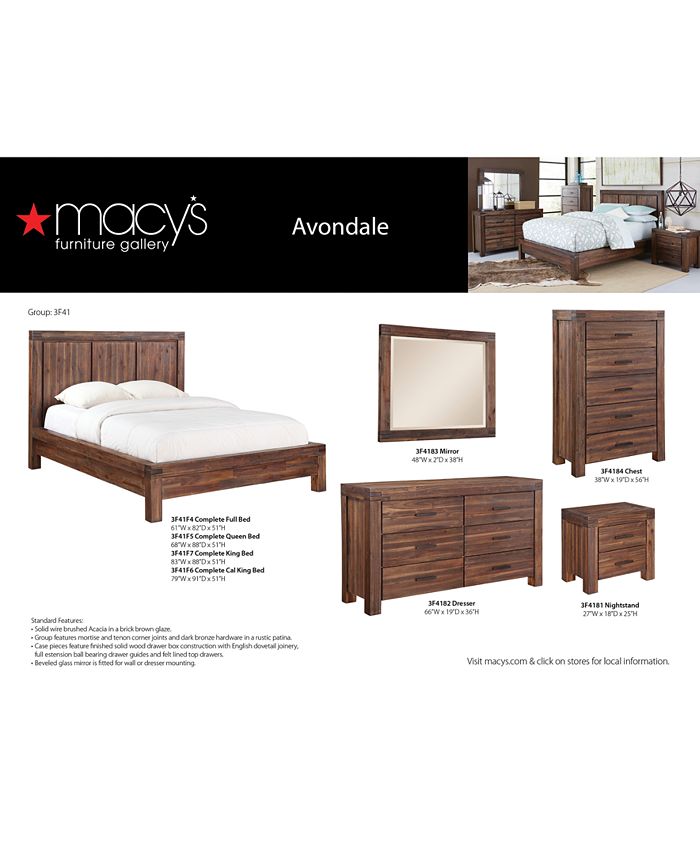 Crown mark sterling collection bedroom set (queen). avondale platform bedroom furniture collection