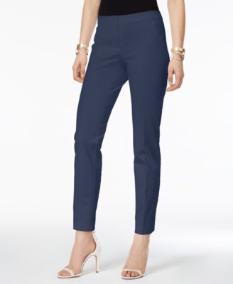 slim leg ankle pants