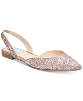 betsey johnson slingback flats