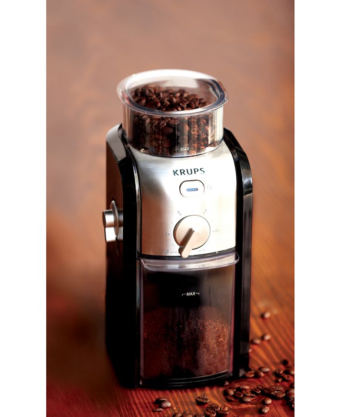 Krups GVX212 Burr Mill Coffee Grinder & Reviews Coffee Makers