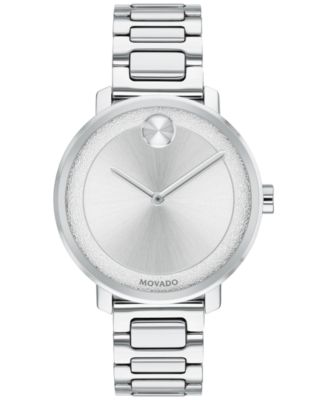 all silver movado watch