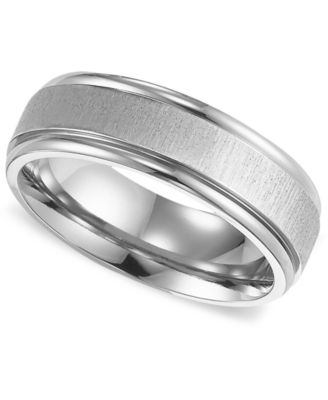 Titanium Ring, Comfort Fit Wedding Band 