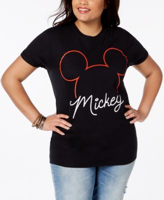 plus size mickey shirt