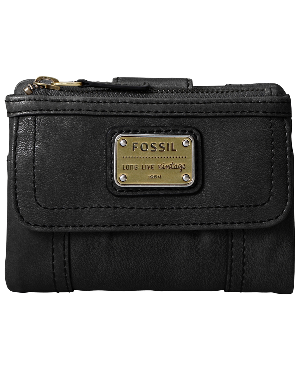 Fossil Handbag, Explorer Leather Mini Crossbody