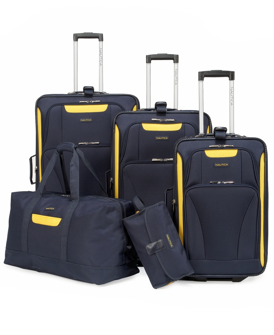 Nautica Shoreline 5 Piece Luggage Set