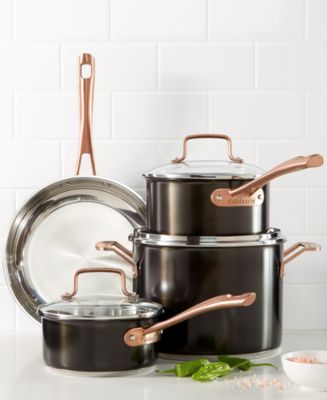 rose gold cooking set