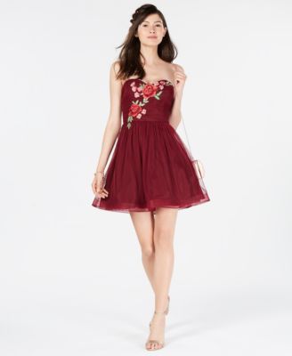 macys rose dress