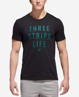 ClimaLite® Three-Stripe Life T-Shirt 