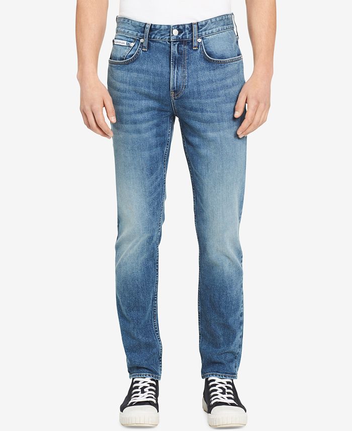 Calvin Klein Jeans Men's Houston Light Skinny Jeans & Reviews - Jeans ...