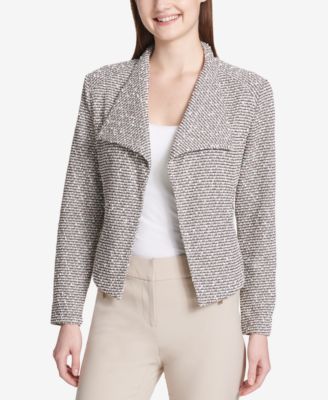 calvin klein tweed jacket