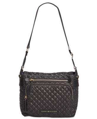 tommy hilfiger alva quilted backpack