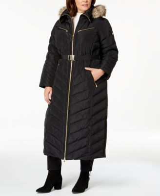 michael kors winter coat plus size