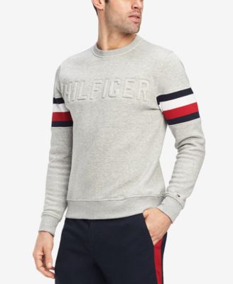 tommy hilfiger mens crew neck sweatshirt