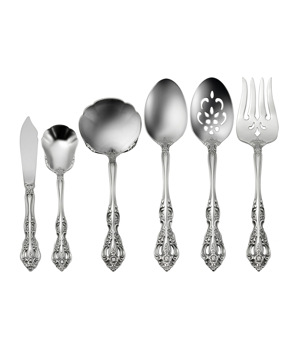 Oneida Flatware 18/10, Michelangelo 6 Piece Hostess Set   Flatware