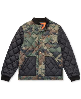 Polo Ralph Lauren Big Boys Camo Quilted 