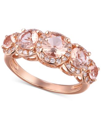 statement morganite rings