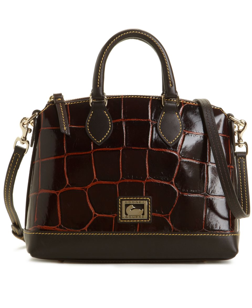 Dooney & Bourke Handbag, Croc Crossbody Satchel   a Exclusive