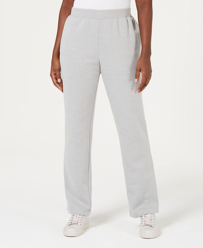 macys karen scott fleece pants