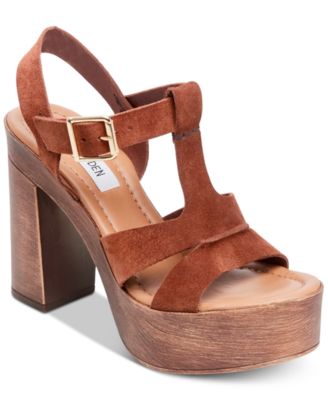 steve madden wooden block heel