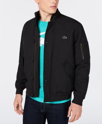 mens lacoste bomber jackets