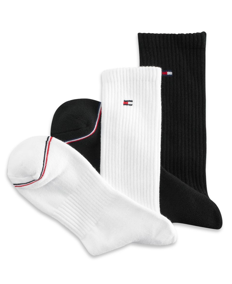 Tommy Hilfiger Socks, Pitch Sport 6 Pack   Mens Underwear