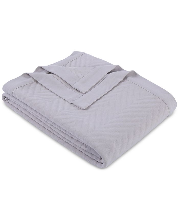 Martha Stewart Collection Triple Knit Full/Queen Blanket, Created for