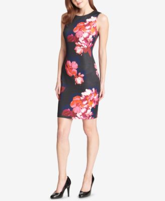 macy's tommy hilfiger floral dress