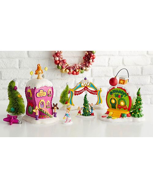 Department 56 Grinch Christmas Village Collection Reviews Holiday Shop Home Macy S