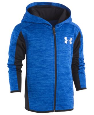 boys under armour zip up hoodie