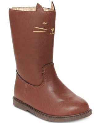 carter's kitty tall boots